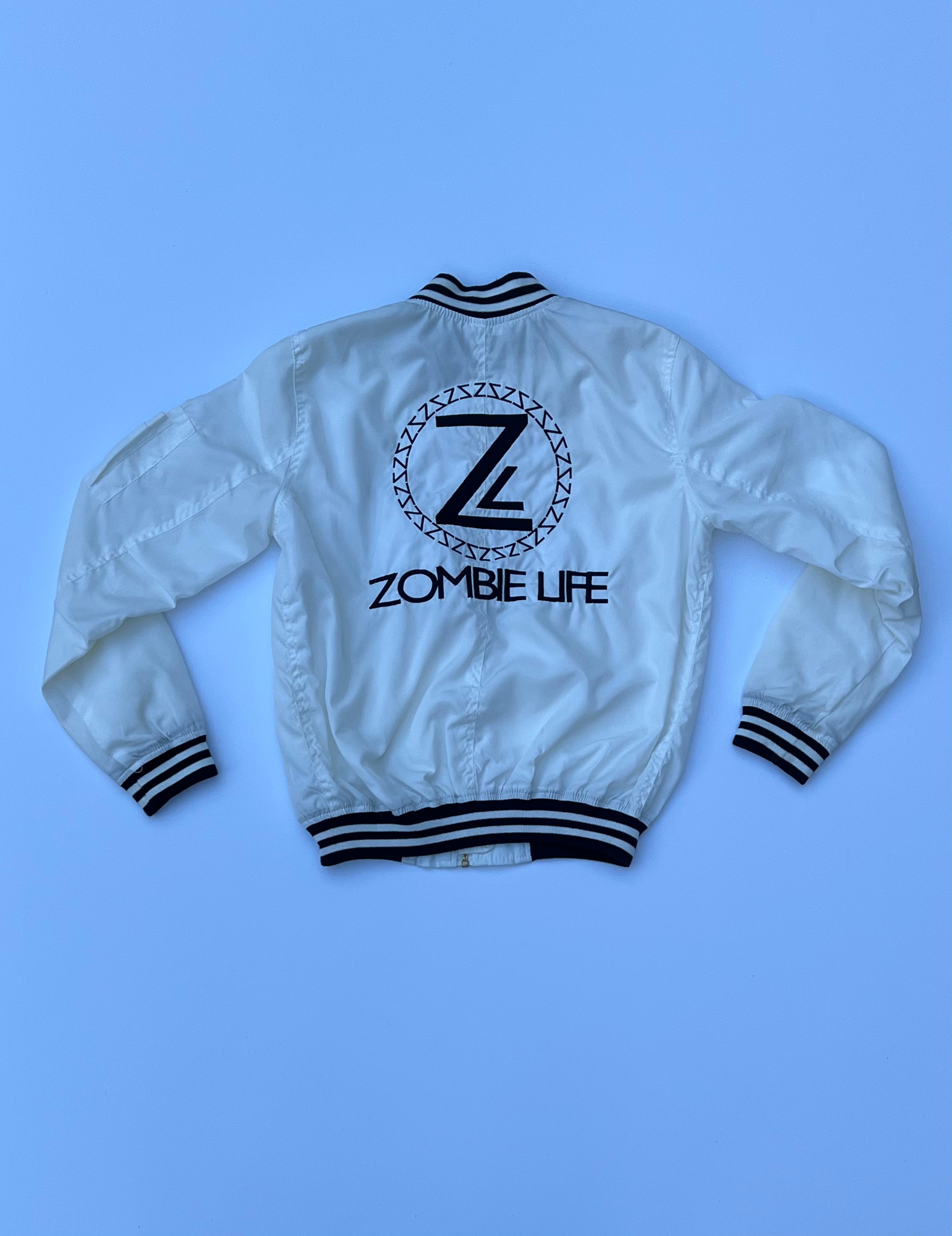 White Satin Jacket